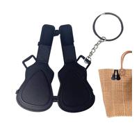 Soporte Para Púas De Guitarra - PP 7,8x4,5x1,2 Cm 3,07x1,77x0,47 Pulgadas | Estuche Piçk Para Llavero Impreso En 3D Con Almacenamiento Portátil, Organizador , Acceso Rápido | Uso De Viaje Para