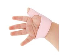 Soporte para Pulgar de Bebé, Protector de Dedo para Bebé, Soporte para Pulgar de Bebé con Muñequera Transpirable, Soporte para Pulgar de Dedo para Niños Pequeños para Fractura de Esguince,(XS)