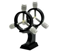 Soporte para puntero Finderscope Mount Bracket, soporte de aleación, objetivo de instalación fácil con tornillos 1/4 para entusiastas de la astronomía