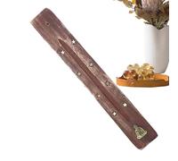 Soporte para quemador de incienso, pequeño soporte de incienso hecho a mano, decoración de sala de fragancia para el hogar, centros de mesa, atrapasueños para sala de estar y dormitorio