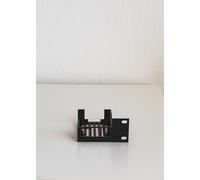 Soporte para rack Raspberry Pi 5 - Montaje impreso en 3D para racks de servidores de 19 pulgadas - Montaje a izquierda o derecha - Accesorios Home Lab (blanco, derecho)