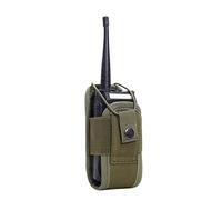 Soporte para radio, funda para walkie talkie, funda para radio, funda para radio, funda para radio, bolsa para walkie-talkies de dos vías, Verde militar., ver descripción, Ver descripción