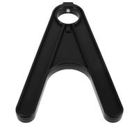 Soporte para Rastrillo de Búnker de Golf Negro, Plástico Antideslizante | Exteriores y Campos, Base Modular Estable, Evita Deslizamientos y Caídas, Compatible Carritos y Arena