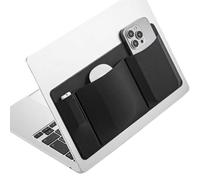 Soporte para Ratones para Portátiles: Organizador Adhesivo De 3 Bolsillos, De Almacenamiento Electrónico para Ratones, Discos Duros Y Accesorios USB | Herramienta De Espacio De Trabajo Compacto