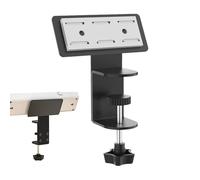 Soporte para regleta | Almacenamiento que ahorra espacio sin taladros | Soporte de montaje en escritorio para organizador de regleta eléctrica | Protector contra sobretensiones, toma de corriente,