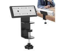 Soporte para regleta de enchufes: estante de montaje de escritorio ajustable, toma de corriente multiusos y organizador de cables, diseño de abrazadera resistente | Práctico accesorio eléctrico para e