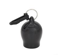 Soporte para regulador de buceo con tapa antipolvo de silicona para boquilla de segunda etapa con clip para asegurar y mantener la boquilla limpia durante las actividades de buceo (E)