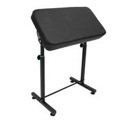 Soporte para reposabrazos, placa grande, 70 x 40 cm, soporte para brazo tatuaje, 69 - 102 cm, altura regulable, rango de ajuste de ángulo de 180°, hasta 30 kg