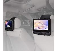 Soporte para reposacabezas de coche de TFY para reproductor de DVD portátil con pantalla giratoria de entre 17,78 cm y 25,4 cm