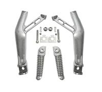 Soporte Para Reposapiés Trasero De Pasajero Para Yamaha YZF R1 R6 R7 MNGNCBXWK(Plata)