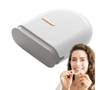 Soporte Para Retenedor - Caja De Almacenamiento De Retenedor Compacto | Funda Para Golpes De Guardia BPA Caso Ortodóntico, Soporte De Retenedor Ortodóntico Con Cierre De Clic Seguro Para La Vida