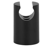 Soporte para rociador de ducha, montado en la pared, ajustable, para baño, soporte para rociador de mano, instalación de punzón, accesorios de ducha para baño e inodoro (Negra)