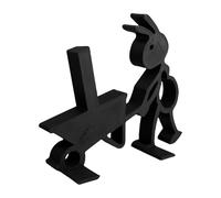 Soporte para rollo de papel higiénico, dispensador de servilletas de hormigas de 15 x 12,2 cm, opciones de colocación versátiles, organizador de torre de papel de impresión 3D sin pegamento, soporte