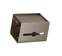 Soporte para rollo de papel higiénico versátil con estante que ahorra espacio con estante impermeable