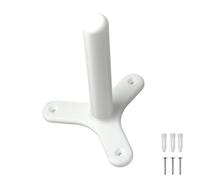 Soporte para rueda de amoladora, soporte de pared de polímero moldeado, 125 | Soporte de pared de polímero moldeado para amoladora de 125 mm y discos de lijado, almacenamiento de herramientas para el