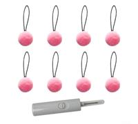 Soporte para sábanas de cama, 8 piezas, clips antideslizantes con gancho para sábanas bajeras, sujetadores tamaño Queen King (rosa)
