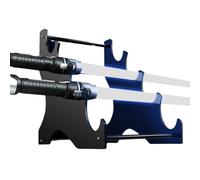 Soporte para sable de luz, soporte de de 4 niveles, transparente, soporte de , soporte decorativo para katana, soporte de exhibición sin taladrar para mesa de escritorio, sable láser de