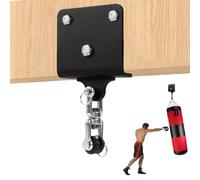 Soporte para Saco de Boxeo, Gancho para Colgar Bolsas Pesadas rotación de 360° Capacidad de 1000 Libras Gancho de Montaje en Pared para Boxeo, Muay Thai, Columpio de Yoga Aéreo y Hamaca