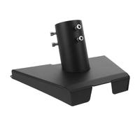 Soporte para Satélite Ajustable de Hierro para Tubos Metálicos 28-54 MM | Instalación Segura y Montaje Fácil, Compatible Techos y Paredes, Color Negro