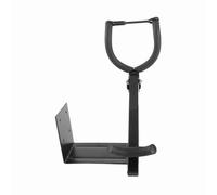 Soporte para Saxofón Alto Tenor, Soporte de Pared de Metal Resistente, Estante de Exhibición con Dirección de Colocación Ajustable, Color Negro, 13.39x6.3x5.12in, 1 Paquete