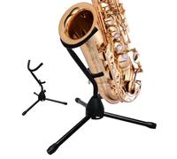 Soporte para saxófono alto | Montaje en pared de saxófono plegable - Equipo de música portátil ajustable | Ideal para el hogar Band Studio Jazz Orchestra Performance School