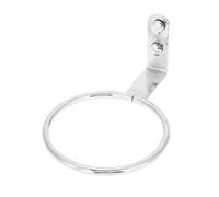 Soporte para secador de pelo, salón simple Acero inoxidable galvanizado Baño de manos libres Montaje en pared Soporte para secador de pelo grande Estante de almacenamiento Soporte para bastidor colgan