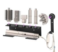 Soporte para secador de pelo Shark Flex Style, soporte de pared, compatible con Shark FlexStyle, organizador de rizadores, rack con colgador de cordón para accesorios, rulos, cepillos, difusor y