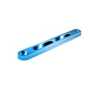 Soporte para seña de giro para 1 soporte universal para faros delanteros de motocicleta, soporte para horquilla y chopper. Abrazaderas de Tubo de Luz(Blue)