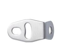 Soporte para seña de giro para Soporte de acero inoxidable para motocicleta, soporte auxiliar en forma de L, accesorios universales para faros delanteros. Base de bombilla Clips(1pc Bracket)