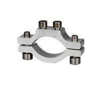 Soporte para seña de giro para Soporte de aluminio para faro delantero de motocicleta, bicicleta, teléfono, GPS, soporte para manillar, abrazadera fija, marco universal Base de bombilla Clips