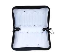 Soporte para señuelos de pesca con herramienta de pesca, bolsa de accesorios de pesca, ganchos de almacenamiento, bolsa impermeable para plantillas