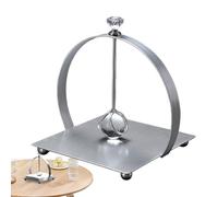 Soporte para servilletas con forma de bola de cristal, ligero y lujoso, soporte para pañuelos de metal, servilleta de papel, dispensador de servilletas decorativas para el hogar, hotel, restaurante