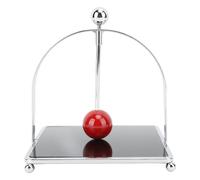 Soporte para Servilletas Cuadrado, 15x15x16,5 cm, Hierro y Madera Compuesta - Diseño Estilizado y Elegante, Compacto y Ahorra Espacio para Cocina y Restaurantes (Negra)