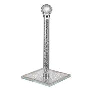 Soporte para servilletas de encimera, soporte para rollo de toallas de papel triturado para cocina, dispensador de lágrimas fácil con una sola mano, soporte para el hogar