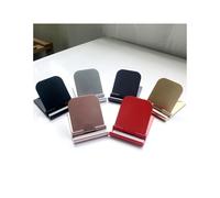 Soporte para smartphone con puerto de carga reservado, base de aluminio duradera para compatibilidad universal, rotación de 360 grados para