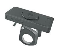 Soporte para smartphone de bicicleta con powerbank SKS Compit - Negro - Función de carga inductiva