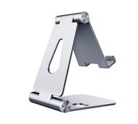 Aisens Soporte con Pivotes para Tablet/Smartphone hasta 8" Plata