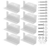 Soporte para Solares Paneles Aleación Z de Aluminio | Plata, Fácil de Instalar y Desmontar, Ligero, para Proyectos Solares Remotos y Montajes de Panel