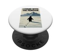 Soporte para Solo Penguin Journey into Contemplation PopSockets PopGrip Adhesivo