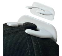 - Soporte para sombrero en la pared, resistente y autoadhesivo, organizador de sombreros de pared, para tocador, bufandas, dormitorios, estantes, viajes, hogar, dormitorio, apartamento