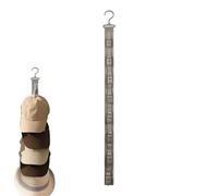 Soporte para sombreros de pared genérico | Fijación sin taladrar, soporte vertical para armario o puerta dormitorio