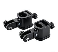 Soporte para sombrilla de carrito de camping, soporte para toldo y vagón al aire libre, se adapta a marco de 15 mm a 22 mm con eje de 36 mm, abrazadera resistente ABS para jardín de playa (cuadrado)