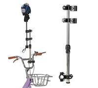 Soporte para sombrilla de carrito de golf, soporte portátil de doble capa, abrazadera de silla de paraguas, para bicicleta de golf, silla de ruedas, playa, camping, carrito al aire libre, vehículos