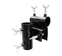 Soporte para sombrilla de terraza - Fijación de pinza de guardabarros para mástil sombrilla - Soporte de fijación para sombrilla | Para patio balcón porche patio trasero jardín exterior