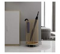 Soporte para sombrilla para exteriores con gancho y bandeja de goteo, solución de almacenamiento que ahorra espacio para entrada y patio