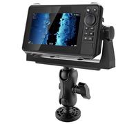 Soporte para sonda electrónica marina - Soporte base giratoria con modelo multiagujero para puente de barcos de canoa kayak | De nailon resistente de liberación rápida soporte universal para SC