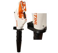 Soporte para soplador de hojas Stihl BGA 86 con batería, sistema AP, soporte de pared, accesorio de fijación, color negro