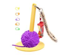 Soporte para, soporte para bolas de, almacenamiento portátil, suministros de ganchillo, organizador de bolas de tejer para amantes de las manualidades