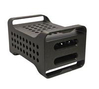 Soporte para SSD para Samsung T7, Estuche De Almacenamiento con Tapa Deslizable, Rejillas De Ventilación Y Ranura para Cable Tipo C (Two Slots)