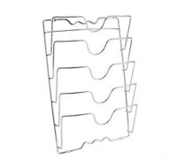 Soporte para tabla de cortar de cocina, estante de tapa de montaje en pared resistente para tapas y tablas de ollas, organizador de almacenamiento de alambre de hierro resistente que ahorra espacio en